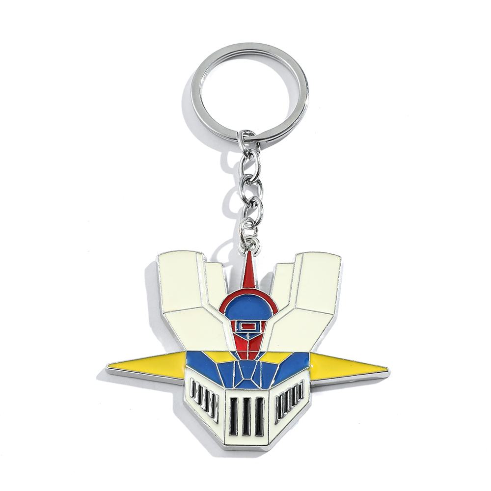 Carabiner Keychain - Anime Cartoon Warrior Robot Logo Keychain