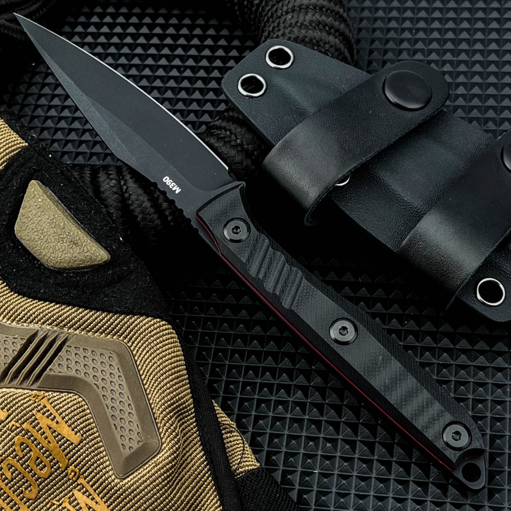 Edc Carry Kit - Durable 8Cr13Mov Fixed Knife EDC Camping