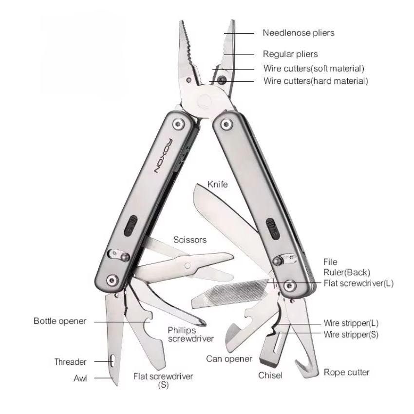 R's Genuine S804G Flex Multi T - đánh giá và giá Edc Carry Pliers
