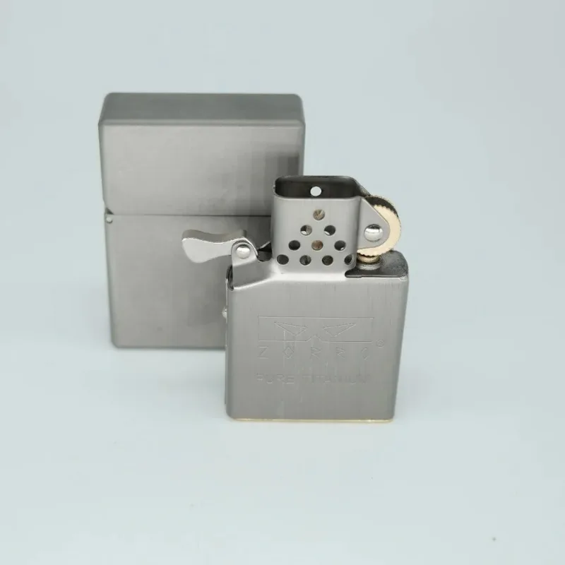 Zorro New titanium alloy shell - đánh giá và giá Lighter Insert Zippo