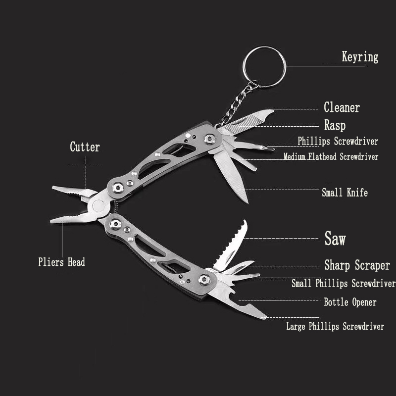MuqiNush 12 In 1 Mini Keychain - đánh giá và giá Edc Carry Pliers