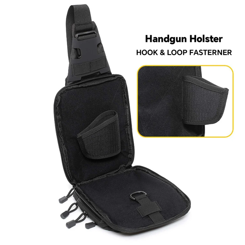 Tactical Sling Bag Concealed C - đánh giá và giá Edc Carry Pistols