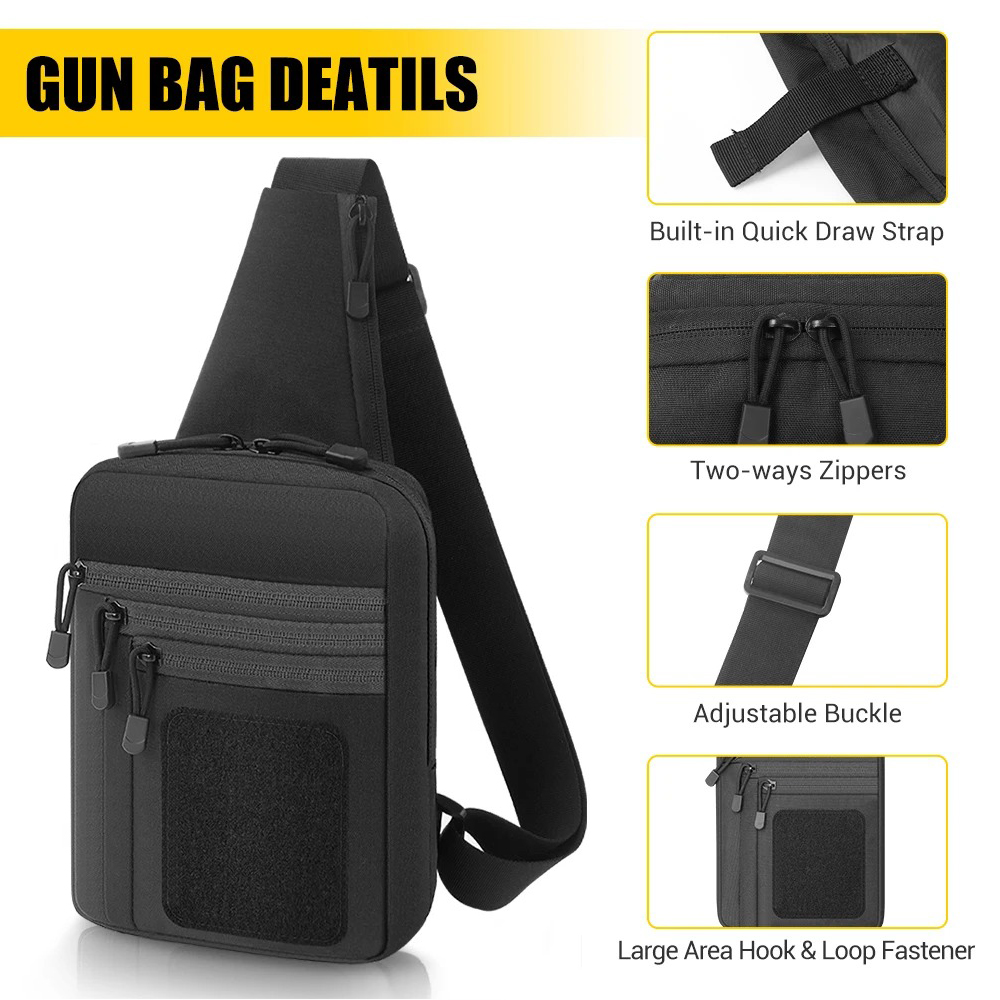 Concealed Carry Chest Gun Bag  - đánh giá và giá Edc Carry Pistols