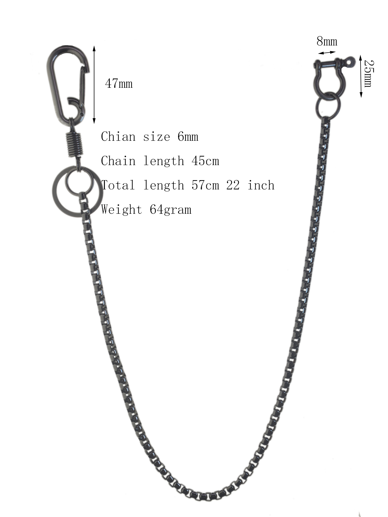 22 Inch long Gunmetal Black Bi - đánh giá và giá Edc Carry Clip