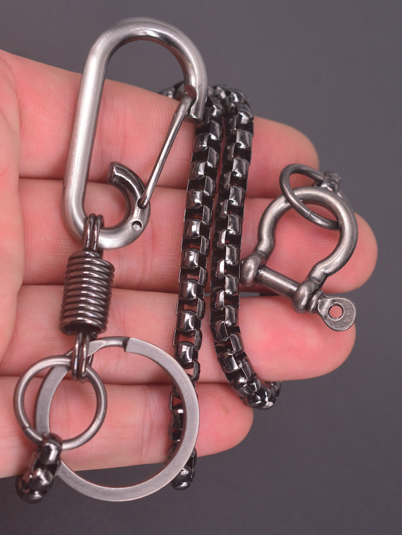 22 Inch long Gunmetal Black Bi - đánh giá và giá Edc Carry Clip