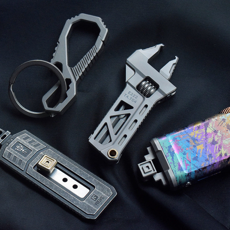 TC4 All-titanium Alloy Wrench  - đánh giá và giá Edc Carry Pliers