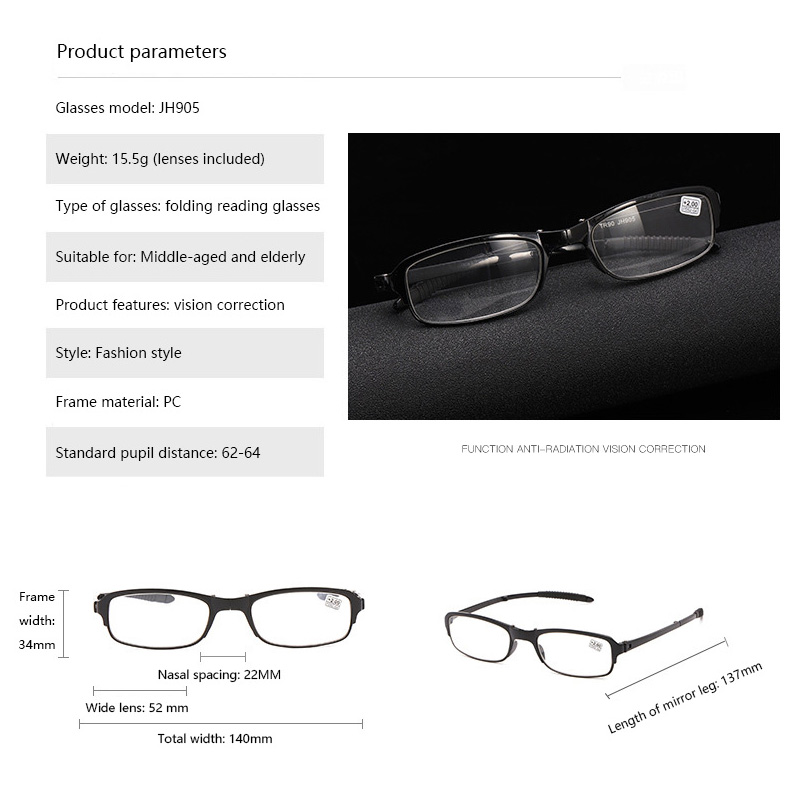 Design Reading Glasses Men Wom - đánh giá và giá Wallet Slim Titanium