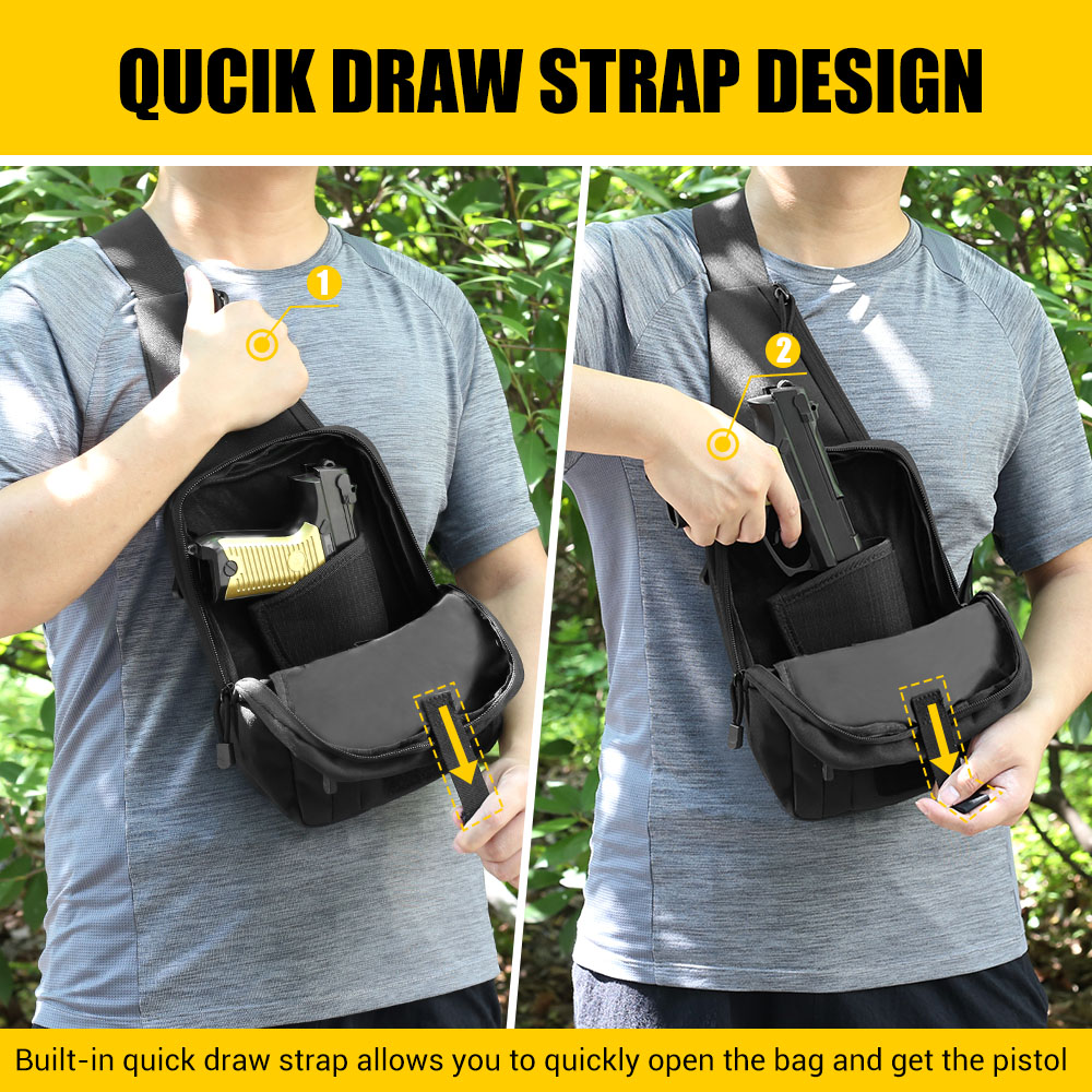 Tactical Pistol Gun Bag Concea - đánh giá và giá Edc Carry Handgun