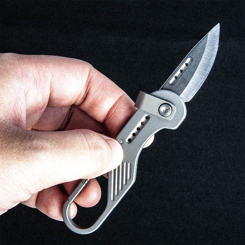 Titanium Alloy Keychain Mini F - đánh giá và giá Edc Carry Essentials