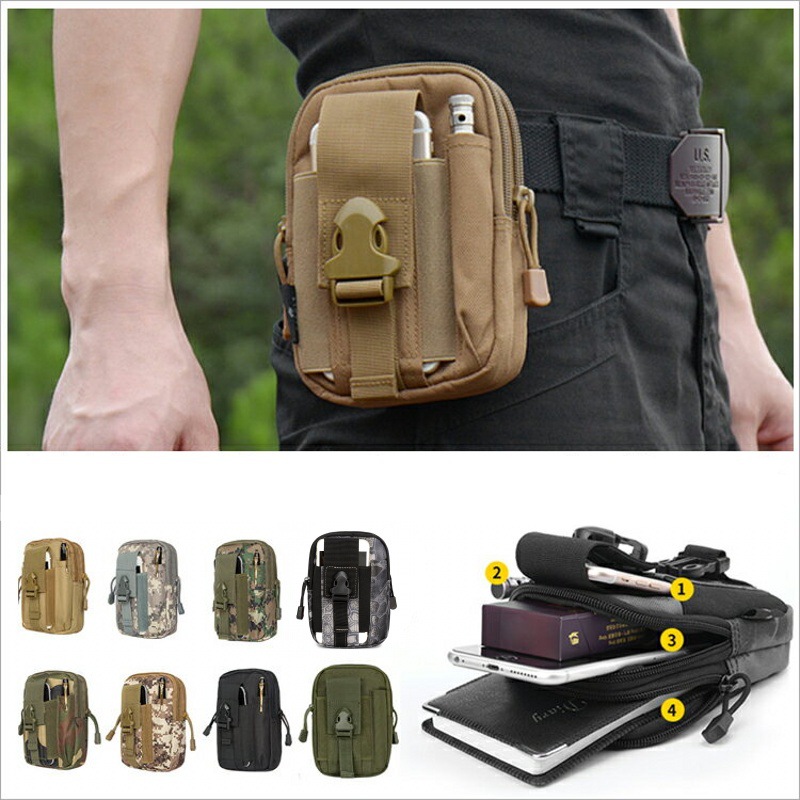 Small Molle Pouch Waist Pack B - đánh giá và giá Edc Carry Box