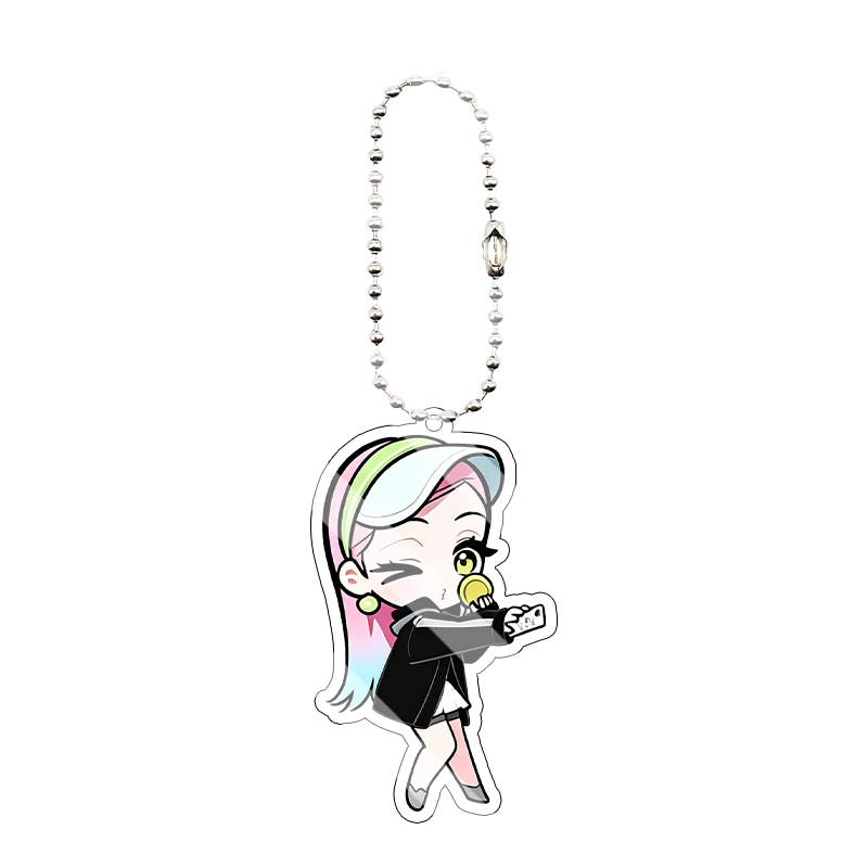 Alien Stage Q Version Cartoon  - đánh giá và giá Carabiner Keychain