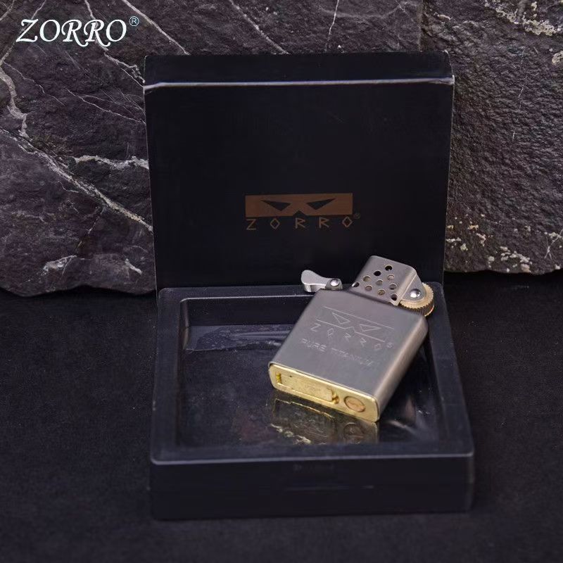 ZORRO Titanium Liner, The Seco - đánh giá và giá Lighter Insert Zippo
