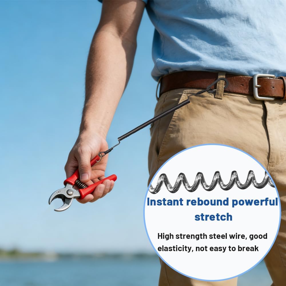 Anti-Lost Flexible Phone Ropes - đánh giá và giá Carabiner Keychain
