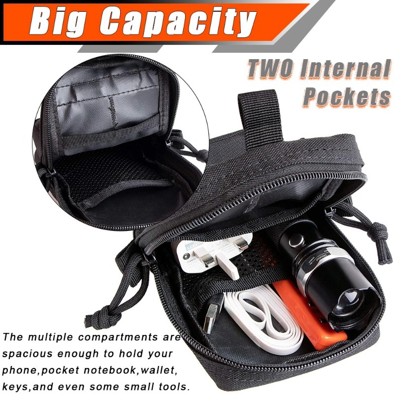 Tactical MOLLE EDC Utility Wai - đánh giá và giá Edc Carry Box
