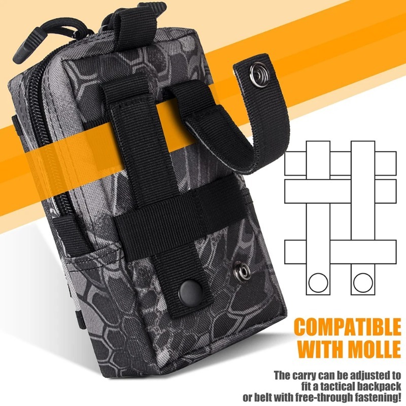 Tactical MOLLE EDC Utility Wai - đánh giá và giá Edc Carry Box