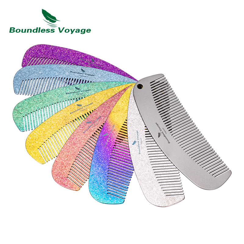 Boundless Voyage Titanium Hair - đánh giá và giá Comb Pocket Titanium