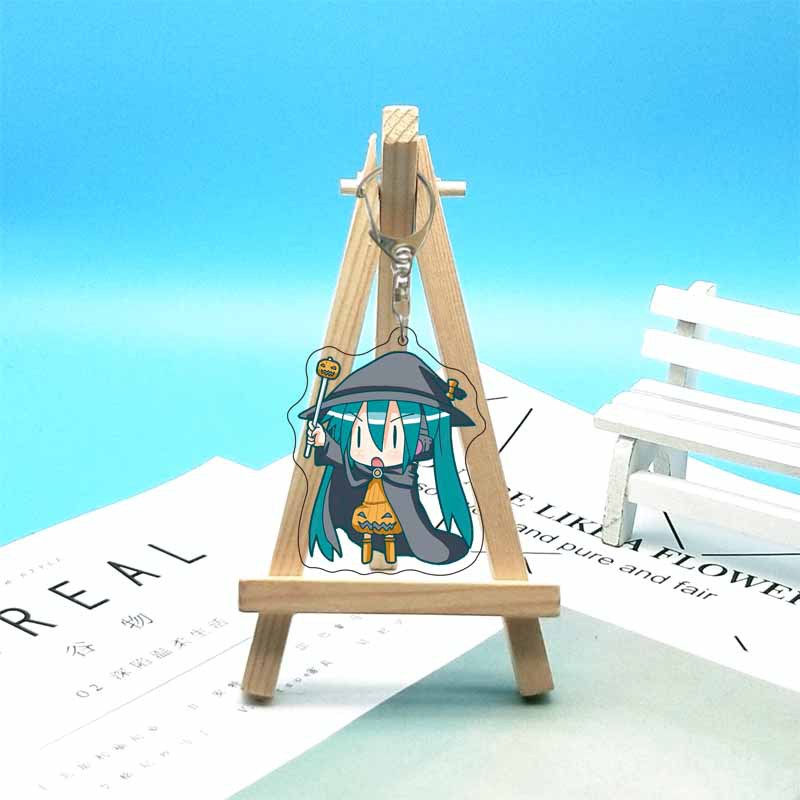 Hatsune Miku Anime Acrylic Cut - đánh giá và giá Carabiner Keychain