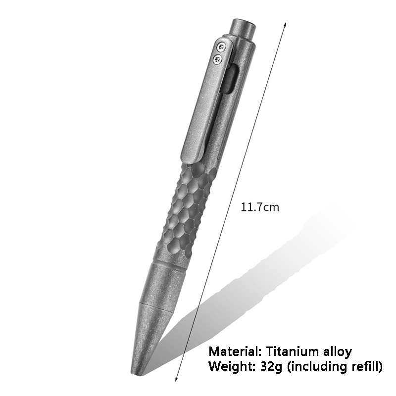 Titanium alloy signature pen p - đánh giá và giá Edc Carry Essentials